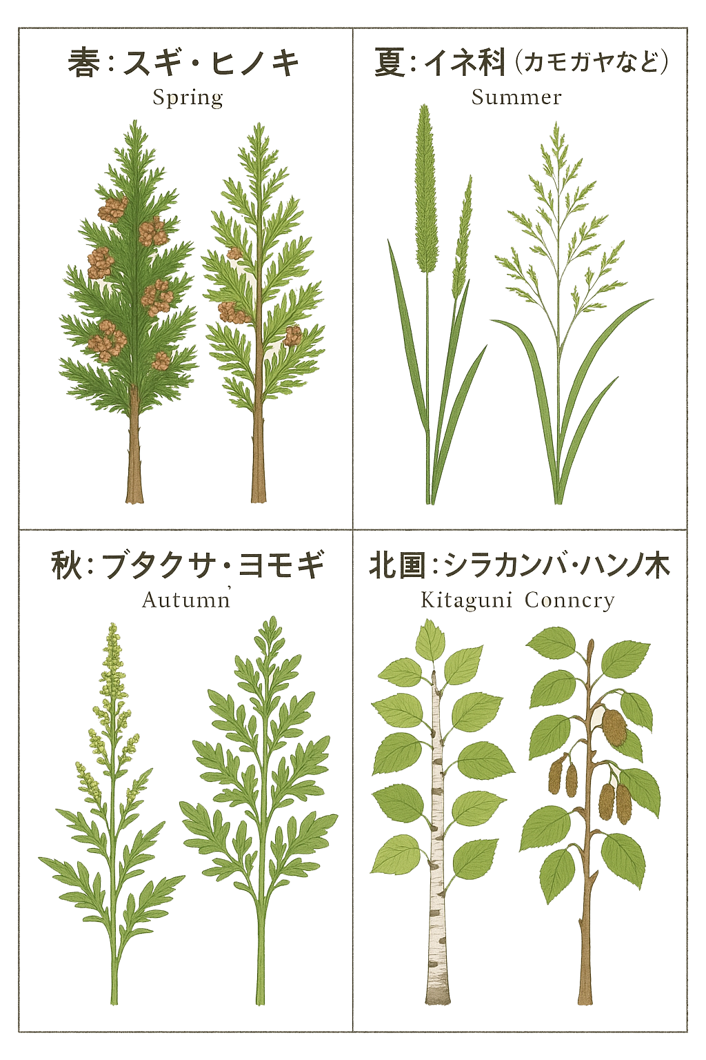 花粉のイメージ